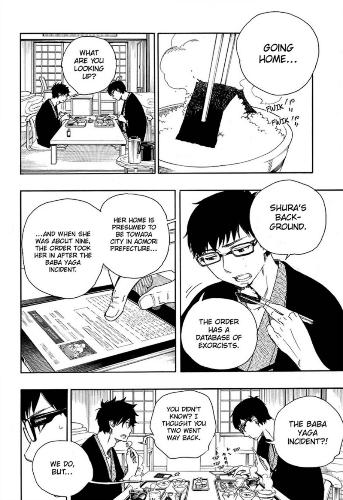 Ao no Exorcist Chapter 75 3